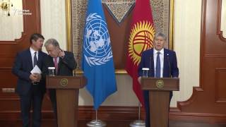 Атамбаев: Кырдаалды курчутуу аракетин көргөндөр бар
