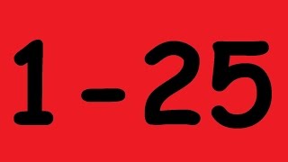 Английские слова 1-25. Английский для начинающих. Учим английский язык. Уроки английского языка