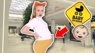 14 YEAR OLD WEARS PREGNANCY BUMP FOR 24 HOURS!
