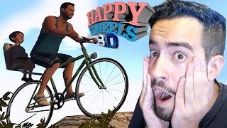 HAPPY WHEELS EM 3D! | Guts and Glory