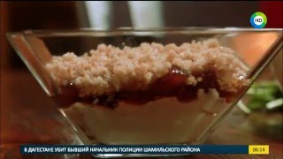 Готовим полезный десерт из мацони и булгура. Рубрика Пора завтракать.