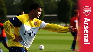 Arsenal Ladies Manager: Pedro Martinez Losa’s first day