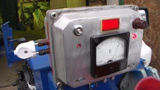 Дополнительная панель приборов на мини трактор