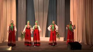 Русская песня "А я млада" ансамбль "Завалинка"