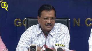 Delhi Chief Minister Arvind Kejriwal Announces Water Bill Waiver Scheme