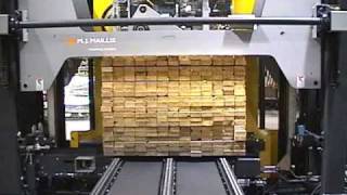 Wulftec LMB-250 / Automatic lumber press strapping machine