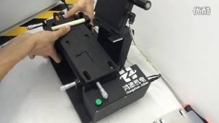 LCD REPAIR change mould for black oca/polairizer laminator machine