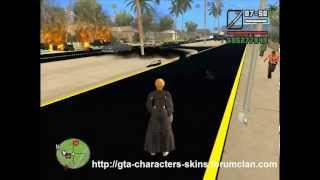 Gta San Andreas Ichigo Kurosaki Getsuga Tenshou Mod