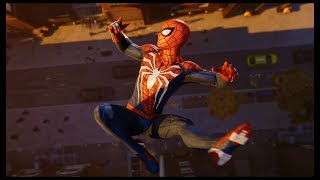 Peter Creates the Advanced Spider Suit - Marvel's Spider-Man (PS4)[1080p60fps]