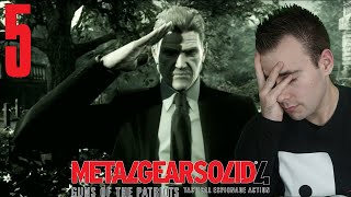 Metal Gear Solid 4 ENDING Reaction - Snake vs Liquid | Walkthrough Playthrough Gameplay Let's Play