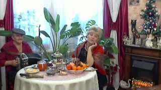 Тоня и Николай. На горе колхоз. Застольные песни. On the mountain farm. Drinking songs.