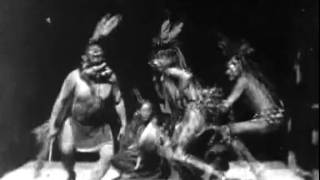 Индейцы племени сиу. Танец Буффало/Buffalo Dance/1894