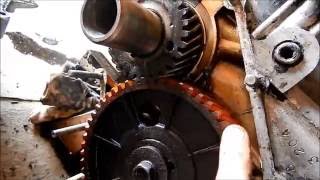 ГАЗ-3110 ДВС 402-1. Замена сальниковой набивки коленвала.