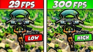 JAK MIEĆ WIĘCEJ FPS w FORTNITE BATTLE ROYALE !! PORADNIK