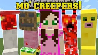 Minecraft: MO' CREEPERS!!! (15 NEW CRAZY CREEPERS!) Mod Showcase