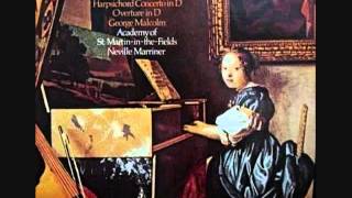 Johann Christoph Friedrich Bach, harpsichord concerto, A maj. (1784); Neville Marriner