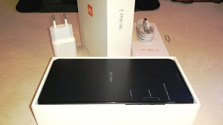 Xiaomi Mi Max 2 GLOBAL VERSION black. Αρχική ενεργοποίηση με Ελληνικά (in Greek).