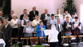 Ночь полна печали - пение хора