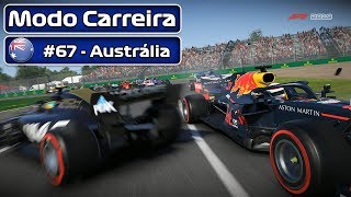 F1 2019 - MODO CARREIRA - PARTE 067 - AUSTRÁLIA - PT-BR | LOGITECH G29 | #50k