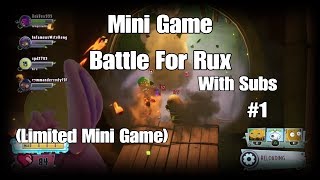 Plants vs Zombies GW2 Mini Game - Battle For Rux (Limited Mini Game)