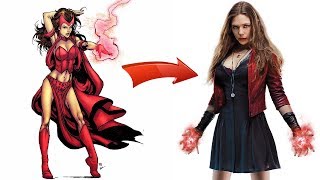 Почему герои Marvel в кино выглядят не так как в комиксах