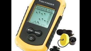 Проверил недорогой, китайский эхолот Fish Finder/Checked cheap, Chinese sounder Fish Finder, ice