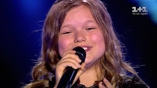 Катрина-Паула Диринга "Je t'aime" – выбор вслепую – Голос. Дети 3 сезон