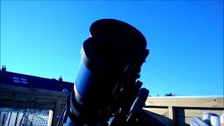 Betelgeuse in daylight. Stars during the day.
