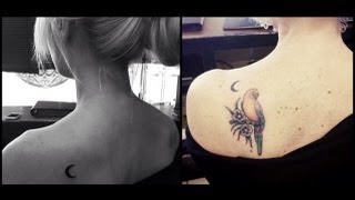 Mother Daughter Moon Tattoos