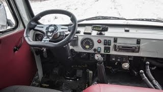 Шикарный охотничий домик из УАЗа буханки своими руками