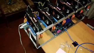 [МАЙНИНГ] Продам фермы на видеокартах Radeon Gigabyte Aorus rx580 и MSI Armor rx570