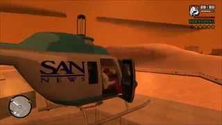 GTA San Andreas - Как угнать вертолет новостей (News Chopper)