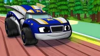 Blaze et les Monster Machines | Course coupée | NICKELODEON JUNIOR