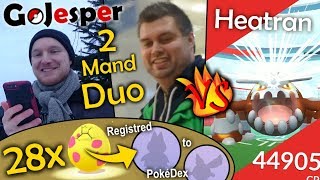 Duo'er Heatran og Klækker 28x 7km Alola Æg!! (Dansk Pokémon GO)