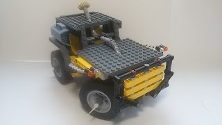 ЛЕГО МАШИНА ДЛЯ ЗОМБИ АПОКАЛИПСИСА | LEGO CAR FOR ZOMBIE APOCALYPSE