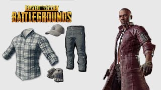 Checked Shirt (White) & Cargo Pants (Khaki) [PlayerUnknown's Battlegrounds skins | PUBG]