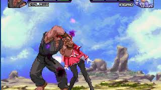 Street Fighter Zero 3 [MUGEN] -Evil Ryu vs Ingrid