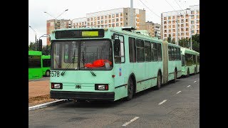 Троллейбус Минска БКМ-213,борт.№ 5578,марш.41 (06.12.2019)