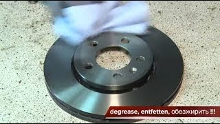 [ VOLKSWAGEN POLO ] Замена передних тормозных колодок и дисков. How to Replace Disc Brakes.