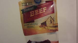 Kroger Teriyaki Smokehouse Beef Jerky Review
