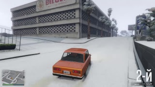 Gta 5 online PS4 вот и в GTA новый год наступил