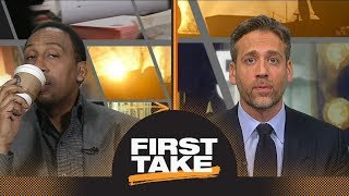 Stephen A. and Max debate if Steph Curry's injury impacts Warriors winning West | First Take | ESPN