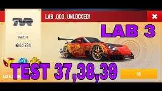 Asphalt 8 TVR Sagaris Special Edition R&D Test 37,38,39 Lab 3