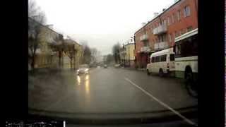 Уроки вождения,город 5. Автошкола "Автокласс".Ошибки.Смоленск.