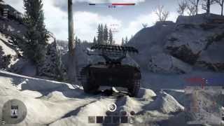 PS4 - War Thunder - Killing Stuff With BM-8-24 Katyusha Multiple Launch Rocket System
