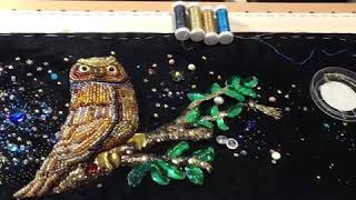 Broderie perlée sac de soirée