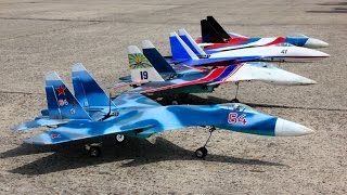 RС Airplane Su-37 (#64) handmade /радиоуправляемый самолет Су-37
