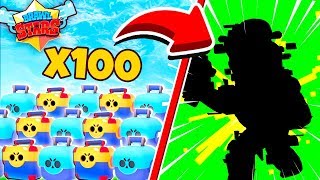 ОТКРЫЛ 100 СУНДУКОВ! ЧТО МНЕ ВЫПАЛО? НУБ СТАЛ ПРО! Brawl Stars #7