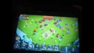 Видео обзор Битва Замков - Castle Clash на Fly iq446 Magic 2 ревизии