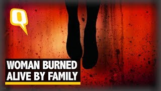Woman Burnt Alive By Family Members for Love Marriage